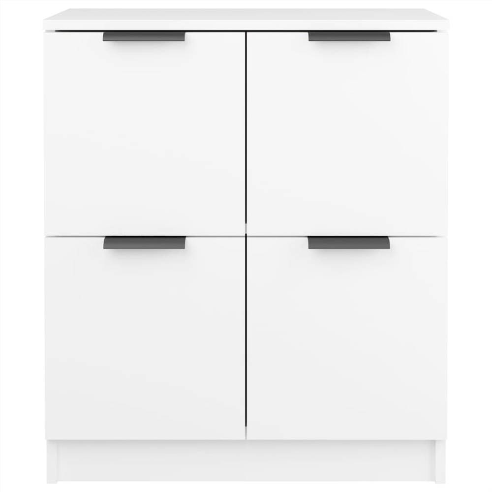 Sideboards 2 pcs White 60x30x70 cm Engineered Wood Sideboards 2 Pcs White 60x30x70 Cm Engineered Wood -NEWTRAL Sales Shop Sideboards 2 pcs White 60x30x70 cm Engineered Wood 515022 3