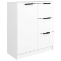 Sideboards 2 Pcs White 60x30x70 Cm Engineered Wood -NEWTRAL Sales Shop Sideboards 2 pcs White 60x30x70 cm Engineered Wood 515698 5