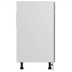 Sink Bottom Cabinet Grey Sonoma 80x46x81.5 Cm Engineered Wood -NEWTRAL Sales Shop Sink Bottom Cabinet Grey Sonoma 80x46x81 5 cm Engineered Wood 511805 5