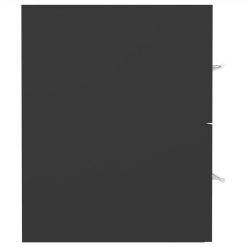 Sink Cabinet With Built-in Basin Grey Chipboard -NEWTRAL Sales Shop Sink Cabinet with Built in Basin Grey Chipboard 504254 5