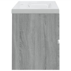Sink Cabinet With Built-in Basin Grey Sonoma Engineered Wood -NEWTRAL Sales Shop Sink Cabinet with Built in Basin Grey Sonoma Engineered Wood 515676 3