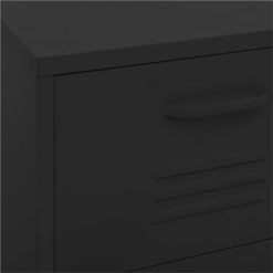 Storage Cabinet Black 42.5x35x101.5 Cm Steel -NEWTRAL Sales Shop Storage Cabinet Black 42 5x35x101 5 cm Steel 496492 2