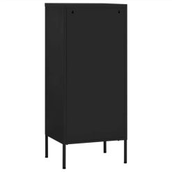 Storage Cabinet Black 42.5x35x101.5 Cm Steel -NEWTRAL Sales Shop Storage Cabinet Black 42 5x35x101 5 cm Steel 496492 5