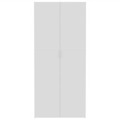 Storage Cabinet White 80x35.5x180 Cm Chipboard 4 Storage Cabinet White 80x35.5x180 Cm Chipboard -NEWTRAL Sales Shop Storage Cabinet White 80x35 5x180 cm Chipboard 441972 4