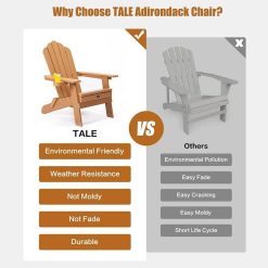 NEWTRAL Sales Shop -NEWTRAL Sales Shop TALE AC02G Adirondack Chairs with Cup Holder Green 519131 1