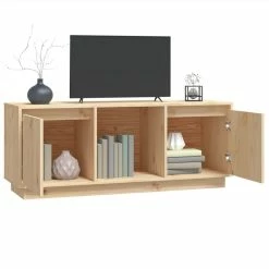 TV Cabinet 110.5x35x44 Cm Solid Wood Pine 9 TV Cabinet 110.5x35x44 Cm Solid Wood Pine -NEWTRAL Sales Shop TV Cabinet 110 5x35x44 cm Solid Wood Pine 514334 3