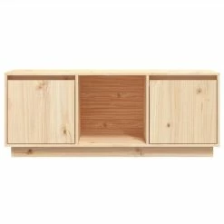 TV Cabinet 110.5x35x44 Cm Solid Wood Pine 11 TV Cabinet 110.5x35x44 Cm Solid Wood Pine -NEWTRAL Sales Shop TV Cabinet 110 5x35x44 cm Solid Wood Pine 514334 5