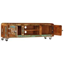 TV Cabinet 120x30x36 Cm Solid Reclaimed Wood 5 TV Cabinet 120x30x36 Cm Solid Reclaimed Wood -NEWTRAL Sales Shop TV Cabinet 120x30x36 cm Solid Reclaimed Wood 433572 5