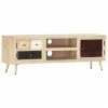 TV Cabinet 120x30x40 Cm Solid Mango Wood