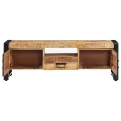 TV Cabinet 120x30x40 Cm Solid Wood Mango 3 TV Cabinet 120x30x40 Cm Solid Wood Mango -NEWTRAL Sales Shop TV Cabinet 120x30x40 cm Solid Wood Mango 516290 3