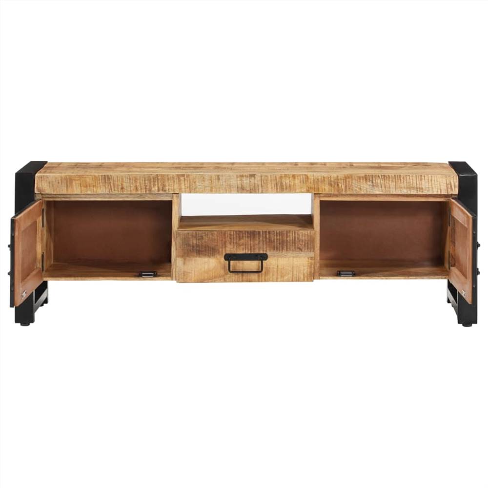 TV Cabinet 120x30x40 cm Solid Wood Mango TV Cabinet 120x30x40 Cm Solid Wood Mango -NEWTRAL Sales Shop TV Cabinet 120x30x40 cm Solid Wood Mango 516290 3
