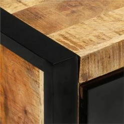 TV Cabinet 120x30x40 Cm Solid Wood Mango 11 TV Cabinet 120x30x40 Cm Solid Wood Mango -NEWTRAL Sales Shop TV Cabinet 120x30x40 cm Solid Wood Mango 516290 5