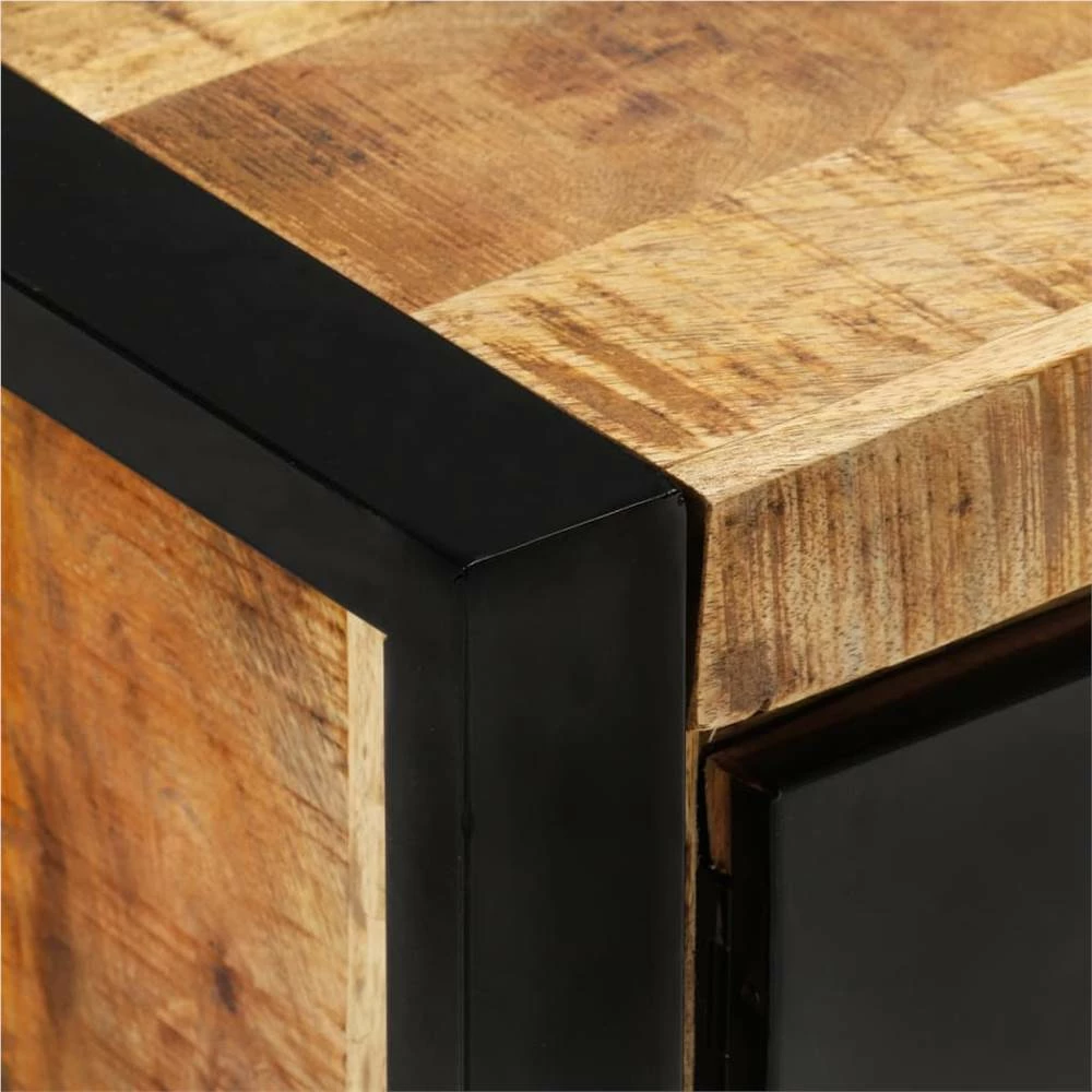 TV Cabinet 120x30x40 Cm Solid Wood Mango 6 TV Cabinet 120x30x40 Cm Solid Wood Mango - Image 6