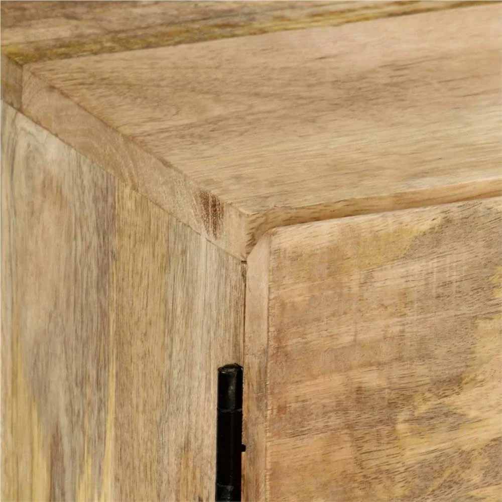 TV Cabinet 145x30x41 Cm Solid Mango Wood 3 TV Cabinet 145x30x41 Cm Solid Mango Wood - Image 3