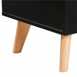 TV Cabinet Black 120x40x46 Cm MDF -NEWTRAL Sales Shop TV Cabinet Black 120x40x46 cm MDF 442538 3