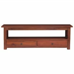 TV Cabinet Brown 120x30x40 Cm Solid Mahogany Wood 8 TV Cabinet Brown 120x30x40 Cm Solid Mahogany Wood -NEWTRAL Sales Shop TV Cabinet Brown 120x30x40 cm Solid Mahogany Wood 455953 2