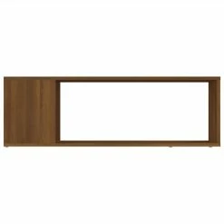 TV Cabinet Brown Oak 100x24x32 Cm Engineered Wood 10 TV Cabinet Brown Oak 100x24x32 Cm Engineered Wood -NEWTRAL Sales Shop TV Cabinet Brown Oak 100x24x32 cm Engineered Wood 514494 4