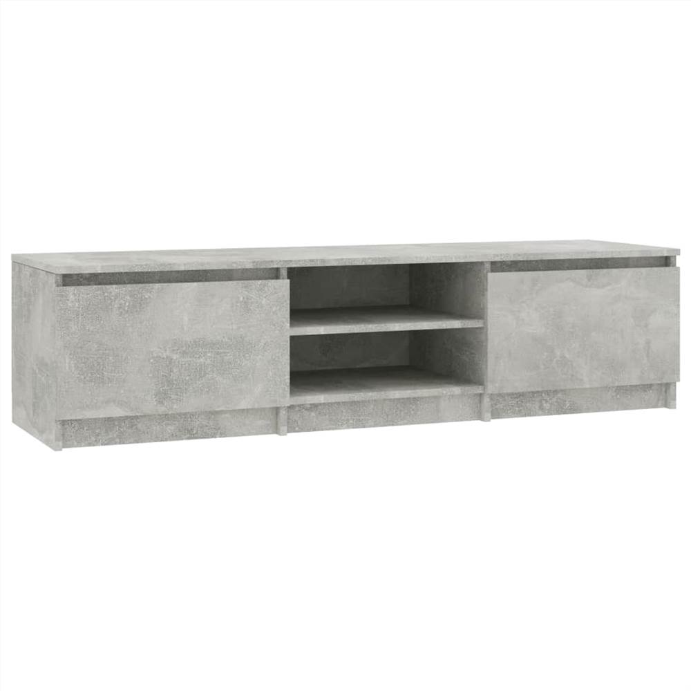 TV Cabinet Concrete Grey 140x40x35.5 cm Chipboard TV Cabinet Concrete Grey 140x40x35.5 Cm Chipboard -NEWTRAL Sales Shop TV Cabinet Concrete Grey 140x40x35 5 cm Chipboard 458025 1