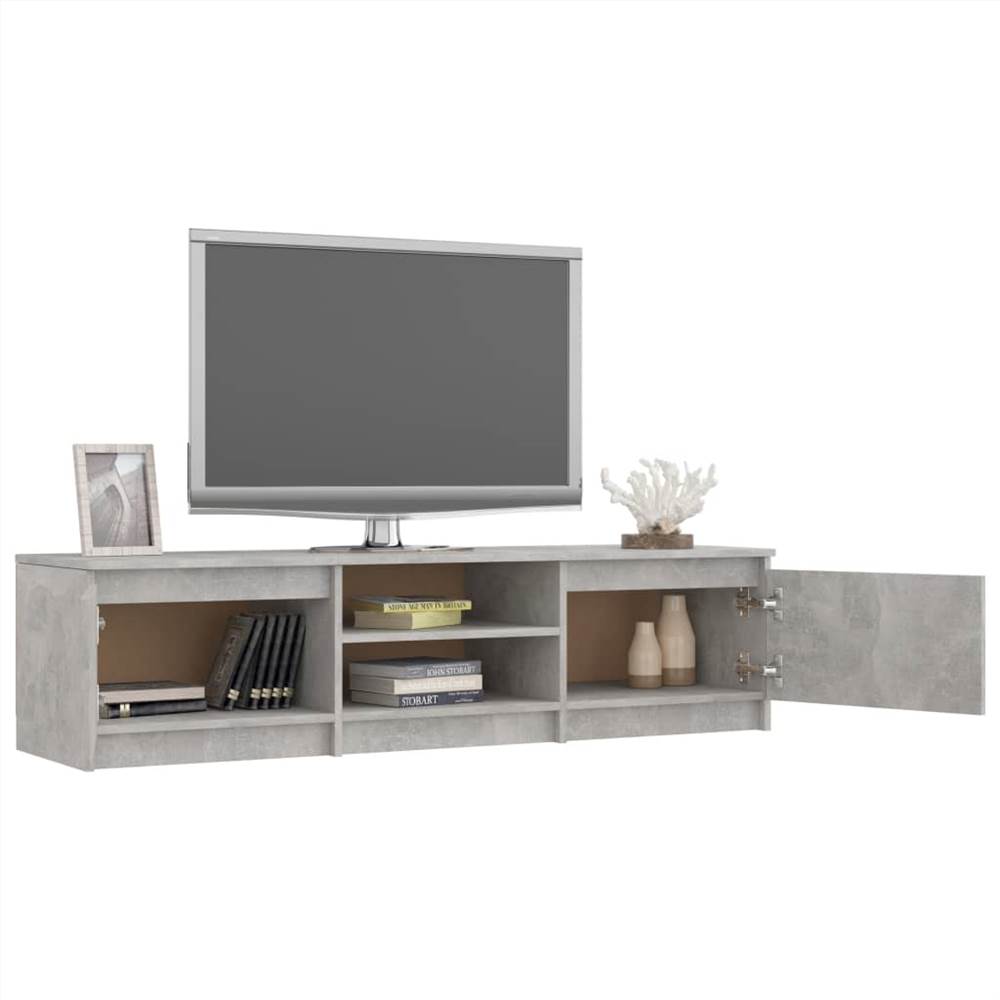 TV Cabinet Concrete Grey 140x40x35.5 cm Chipboard TV Cabinet Concrete Grey 140x40x35.5 Cm Chipboard -NEWTRAL Sales Shop TV Cabinet Concrete Grey 140x40x35 5 cm Chipboard 458025 4