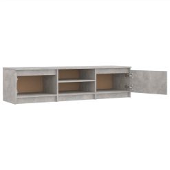 TV Cabinet Concrete Grey 140x40x35.5 Cm Chipboard 5 TV Cabinet Concrete Grey 140x40x35.5 Cm Chipboard -NEWTRAL Sales Shop TV Cabinet Concrete Grey 140x40x35 5 cm Chipboard 458025 5