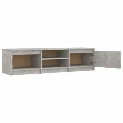 TV Cabinet Concrete Grey 140x40x35.5 Cm Chipboard 11 TV Cabinet Concrete Grey 140x40x35.5 Cm Chipboard -NEWTRAL Sales Shop TV Cabinet Concrete Grey 140x40x35 5 cm Chipboard 458025 5