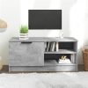 TV Cabinet Concrete Grey 80x35x36.5 Cm Engineered Wood
