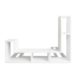 TV Cabinet Double L-Shaped White -NEWTRAL Sales Shop TV Cabinet Double L Shaped White 435918 5