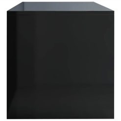 TV Cabinet High Gloss Black 120x40x40 Cm Chipboard 4 TV Cabinet High Gloss Black 120x40x40 Cm Chipboard -NEWTRAL Sales Shop TV Cabinet High Gloss Black 120x40x40 cm Chipboard 441935 4