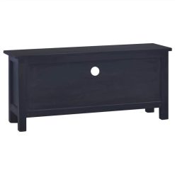 TV Cabinet Light Black Coffee 100x30x45 Cm Solid Mahogany Wood 5 TV Cabinet Light Black Coffee 100x30x45 Cm Solid Mahogany Wood -NEWTRAL Sales Shop TV Cabinet Light Black Coffee 100x30x45 cm Solid Mahogany Wood 445121 5