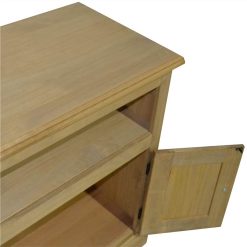 TV Cabinet Mexican Pine Corona Range 80x43x78 Cm 4 TV Cabinet Mexican Pine Corona Range 80x43x78 Cm -NEWTRAL Sales Shop TV Cabinet Mexican Pine Corona Range 80x43x78 cm 510792 4