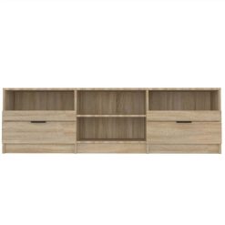 TV Cabinet Sonoma Oak 150x33.5x45 Cm Engineered Wood -NEWTRAL Sales Shop TV Cabinet Sonoma Oak 150x33 5x45 cm Engineered Wood 514537 3