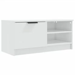 TV Cabinets 2 Pcs High Gloss White 80x35x36.5cm Engineered Wood 11 TV Cabinets 2 Pcs High Gloss White 80x35x36.5cm Engineered Wood -NEWTRAL Sales Shop TV Cabinets 2 pcs High Gloss White 80x35x36 5cm Engineered Wood 513912 5