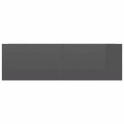 TV Cabinets 4 Pcs High Gloss Grey 100x30x30 Cm Chipboard -NEWTRAL Sales Shop TV Cabinets 4 pcs High Gloss Grey 100x30x30 cm Chipboard 482339 5