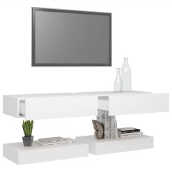 TV Cabinets With LED Lights 2 Pcs White 60x35 Cm -NEWTRAL Sales Shop TV Cabinets with LED Lights 2 pcs White 60x35 cm 461657 5