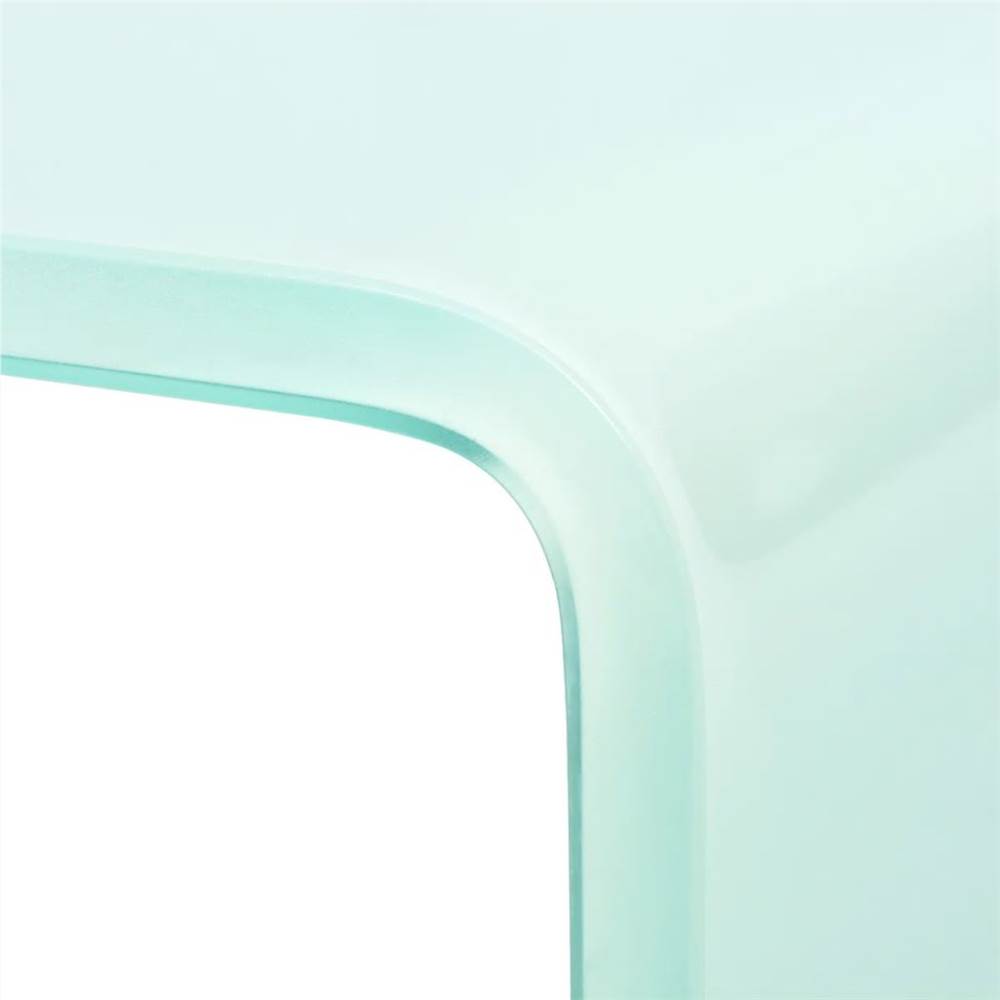 TV Stand/Monitor Riser Glass White 100x30x13 cm TV Stand/Monitor Riser Glass White 100x30x13 Cm -NEWTRAL Sales Shop TV Stand Monitor Riser Glass White 100x30x13 cm 455152 3