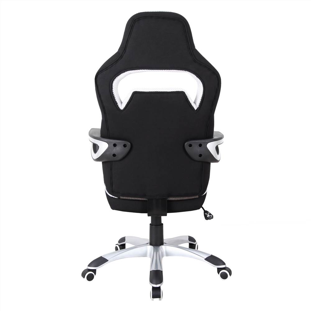 Techni Home Office Fabric Adjustable Rotatable Chair with Ergonomic High Backrest and Lumbar Support - Black Techni Home Office Fabric Adjustable Rotatable Chair With Ergonomic High Backrest And Lumbar Support - Black -NEWTRAL Sales Shop Techni Mobili Ergonomic Upholstered Racing Style Home amp Office Chair Grey Black 469958 2