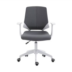 Techni Home Office Fabric Adjustable Rotatable Chair With Ergonomic Backrest And Casters - Gray 2 Techni Home Office Fabric Adjustable Rotatable Chair With Ergonomic Backrest And Casters - Gray -NEWTRAL Sales Shop Techni Mobili Height Adjustable Mid Back Office Chair Grey 469930 1
