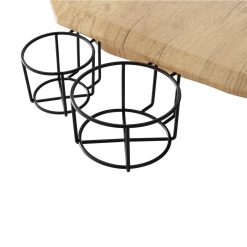 Techni Mobili Home Office 50" Computer Desk With 2 Cup Holders, Headphone Hook, And Wooden Frame, For Game Room, Small Space, Study Room - Brown -NEWTRAL Sales Shop Techni Mobili Home Office Computer Writing Desk Workstation with Two Cupholders and a Headphone Hook Pine 471500 1