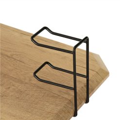 Techni Mobili Home Office 50" Computer Desk With 2 Cup Holders, Headphone Hook, And Wooden Frame, For Game Room, Small Space, Study Room - Brown -NEWTRAL Sales Shop Techni Mobili Home Office Computer Writing Desk Workstation with Two Cupholders and a Headphone Hook Pine 471500 5