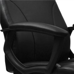 Techni Home Office Adjustable Rotatable Chair With Ergonomic Medium Backrest And Padded Armrest - Black -NEWTRAL Sales Shop Techni Mobili Medium Back Executive Office Chair Black 469921 1