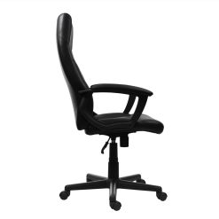Techni Home Office Adjustable Rotatable Chair With Ergonomic Medium Backrest And Padded Armrest - Black -NEWTRAL Sales Shop Techni Mobili Medium Back Executive Office Chair Black 469921 2