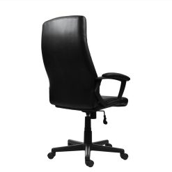 Techni Home Office Adjustable Rotatable Chair With Ergonomic Medium Backrest And Padded Armrest - Black -NEWTRAL Sales Shop Techni Mobili Medium Back Executive Office Chair Black 469921 5