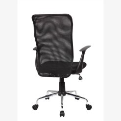 Techni Home Office Adjustable Rotatable Chair With Ergonomic Mesh Backrest And Casters - Black 4 Techni Home Office Adjustable Rotatable Chair With Ergonomic Mesh Backrest And Casters - Black -NEWTRAL Sales Shop Techni Mobili Medium Back Mesh Assistant Office Chair Black 469933 3