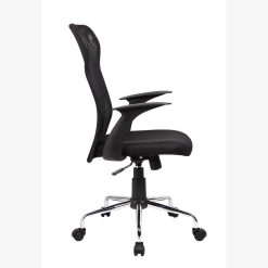 Techni Home Office Adjustable Rotatable Chair With Ergonomic Mesh Backrest And Casters - Black 5 Techni Home Office Adjustable Rotatable Chair With Ergonomic Mesh Backrest And Casters - Black -NEWTRAL Sales Shop Techni Mobili Medium Back Mesh Assistant Office Chair Black 469933 5