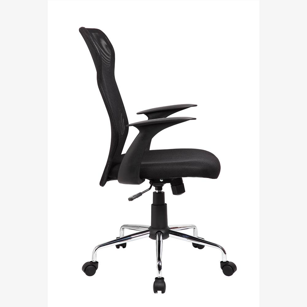 Techni Home Office Adjustable Rotatable Chair with Ergonomic Mesh Backrest and Casters - Black Techni Home Office Adjustable Rotatable Chair With Ergonomic Mesh Backrest And Casters - Black -NEWTRAL Sales Shop Techni Mobili Medium Back Mesh Assistant Office Chair Black 469933 5