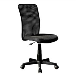 Techni Home Office Adjustable Rotatable Chair With Ergonomic Mesh Backrest And Casters - Black 2 Techni Home Office Adjustable Rotatable Chair With Ergonomic Mesh Backrest And Casters - Black -NEWTRAL Sales Shop Techni Mobili Mesh Task Office Chair Black 469922 1
