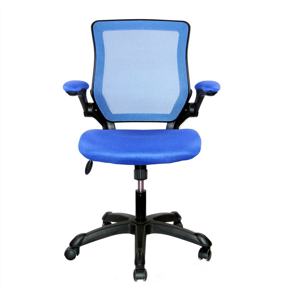 Techni Home Office Adjustable Rotatable Chair with Ergonomic Mesh Backrest and Flip-Up Armrest - Blue Techni Home Office Adjustable Rotatable Chair With Ergonomic Mesh Backrest And Flip-Up Armrest - Blue -NEWTRAL Sales Shop Techni Mobili Mesh Task Office Chair with Flip Up Arms Blue 469928 0