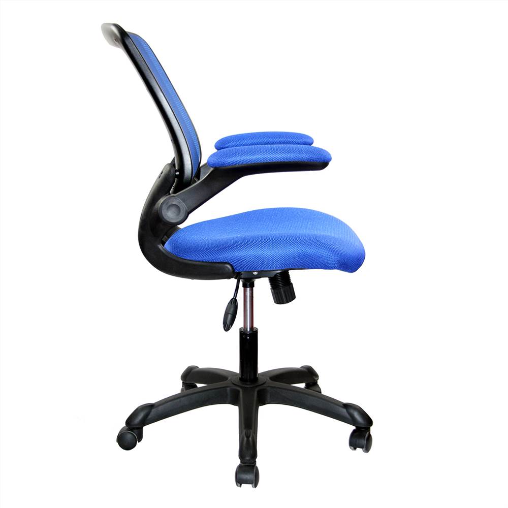 Techni Home Office Adjustable Rotatable Chair with Ergonomic Mesh Backrest and Flip-Up Armrest - Blue Techni Home Office Adjustable Rotatable Chair With Ergonomic Mesh Backrest And Flip-Up Armrest - Blue -NEWTRAL Sales Shop Techni Mobili Mesh Task Office Chair with Flip Up Arms Blue 469928 3