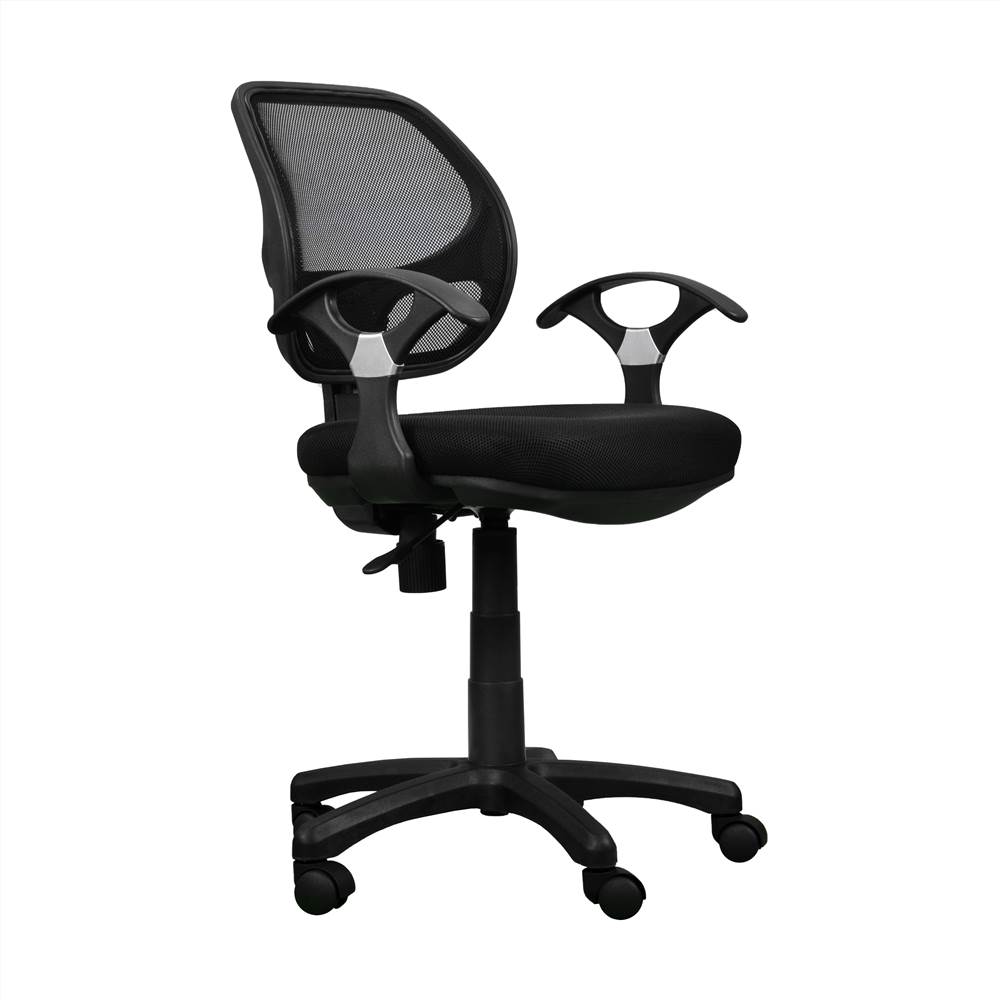 Techni Home Office Mesh Adjustable Rotatable Chair with Ergonomic Backrest and Nylon Base - Black Techni Home Office Mesh Adjustable Rotatable Chair With Ergonomic Backrest And Nylon Base - Black -NEWTRAL Sales Shop Techni Mobili Midback Mesh Task Office Chair Black 469969 2