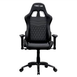 Techni Home Office PU Leather Adjustable Rotatable Gaming Chair With Ergonomic High Backrest And Lumbar Support - Black -NEWTRAL Sales Shop Techni Sport TS 5100 Ergonomic High Back Racer Style PC Gaming Chair Black 469915 2
